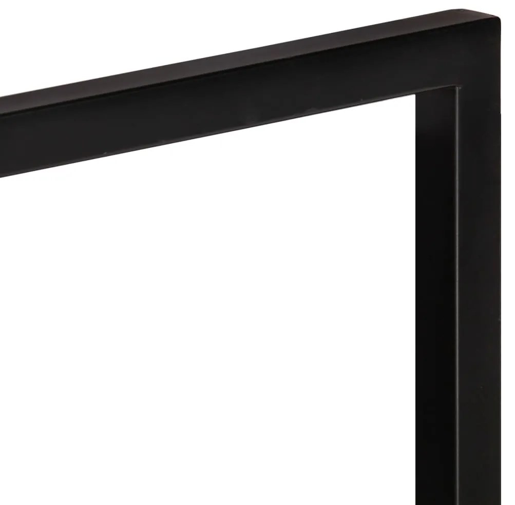 Prateleiras de parede 2 pcs 100x24x35 cm acácia maciça e aço