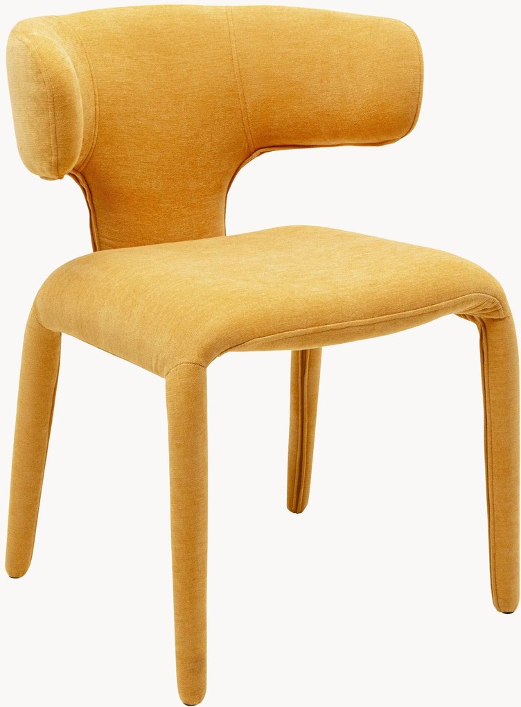 Cadeiras de jantar estofadas Tobi, conjunto de 2