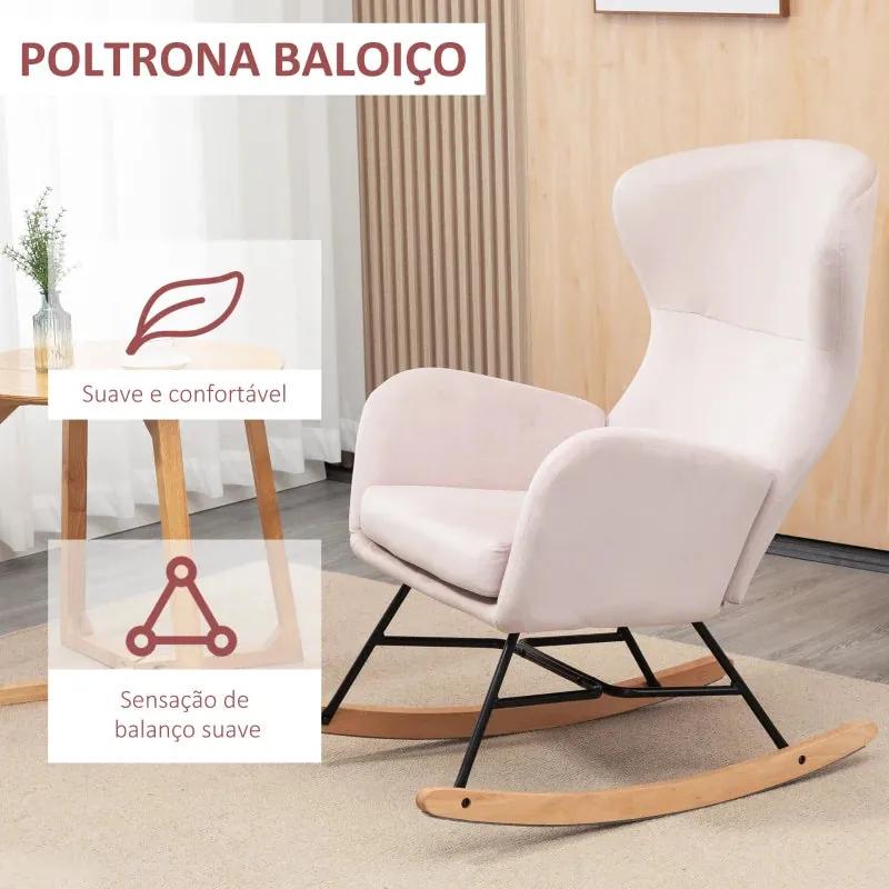 Poltrona Baloiço Tayni - Design Moderno
