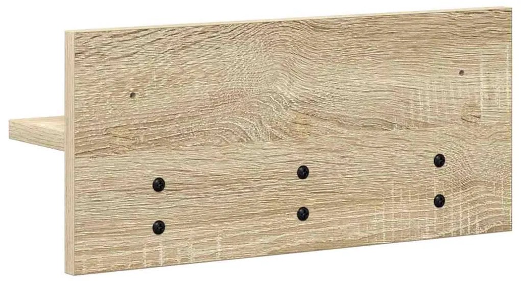 Cabideiro de Parede Carvalho sonoma 40 x 10.5 x 18 cm