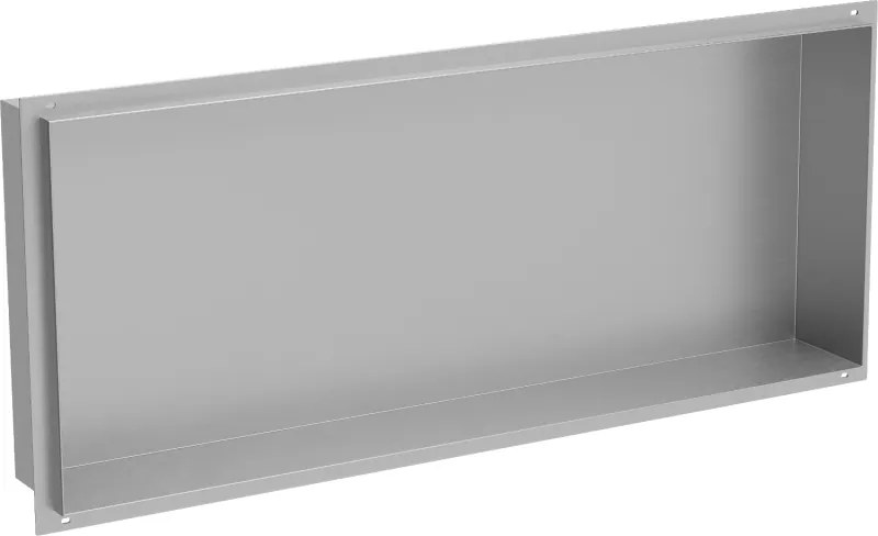 Mexen X-Wall-NR prateleira embutida sem flange 75 x 30 cm, inox - 1911753010