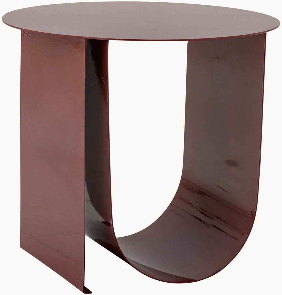 Mesa de apoio redonda em metal Cher