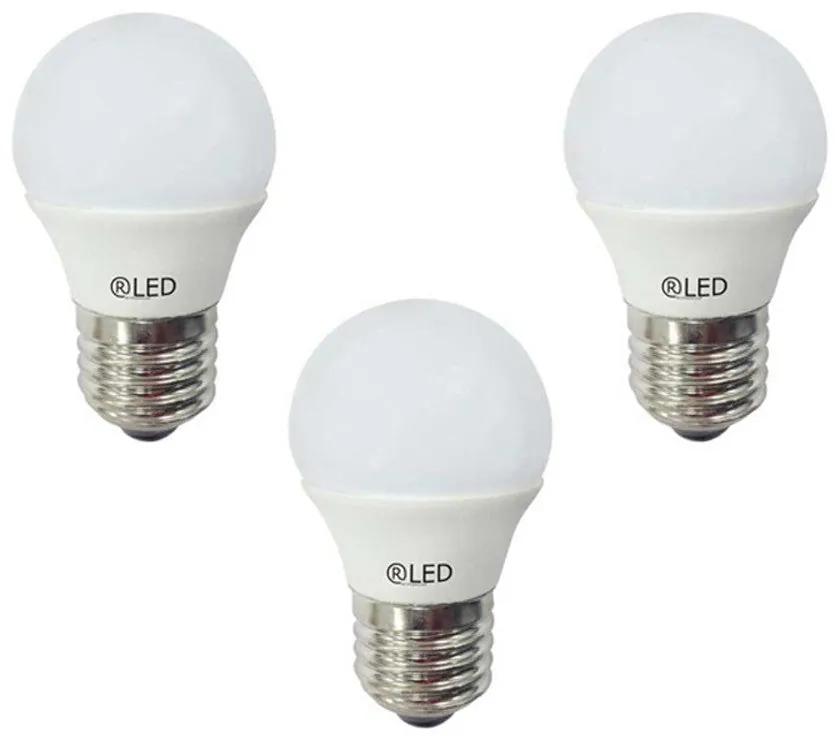 LED Bulbs Pack of 3 E14 5W 3000K 520Lm