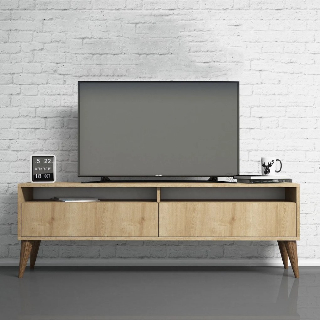 Móvel TV Best – Carvalho – 150 cm x 30 cm x 50 cm