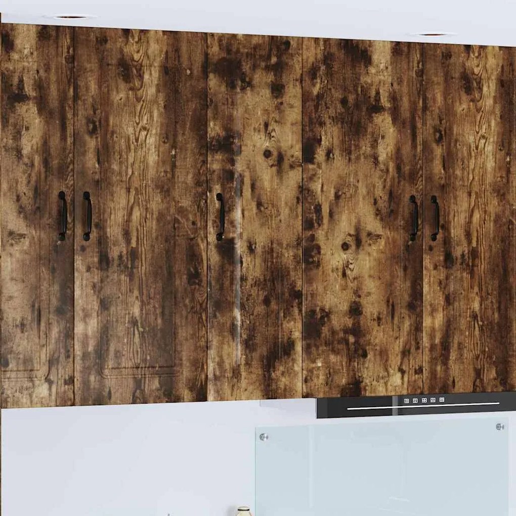 vidaXL Armário de Cozinha Carvalho Defumado 30 x 31 x 100 cm