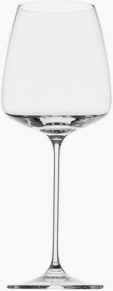 Copos de vinho tinto em cristal TAC o2, conjunto de 6
