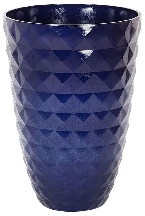 Vaso decorativo ⌀ 35 cm azul marinho FERIZA Beliani