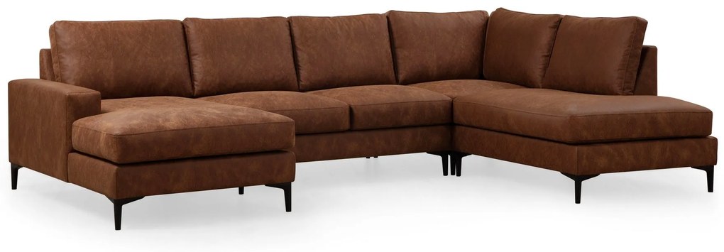 **** Sofá de Canto Porto Corner – Camel – 155 cm x 314 cm x 200 cm
**