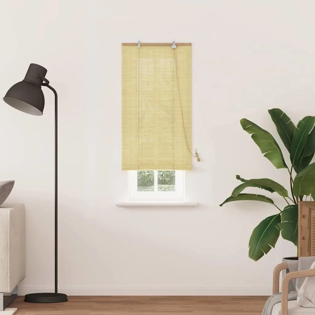 Persianas e Sombras de Janela Natural 60 x 220 cm Bambu