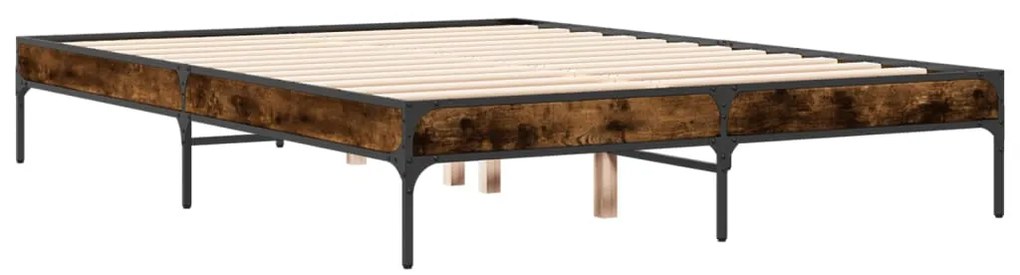 Estrutura cama 120x190 cm derivados de madeira/metal