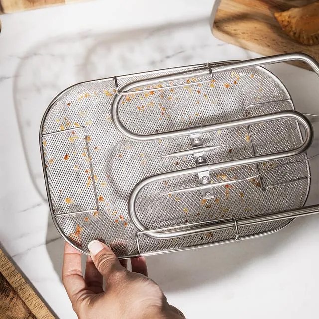 Fritadeira elétrica de 3 litros de capacidade Cleanfry Infinity 3000 Black