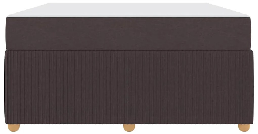 Estrutura da Cama Outros Castanho escuro 160 x 200 cm tecido