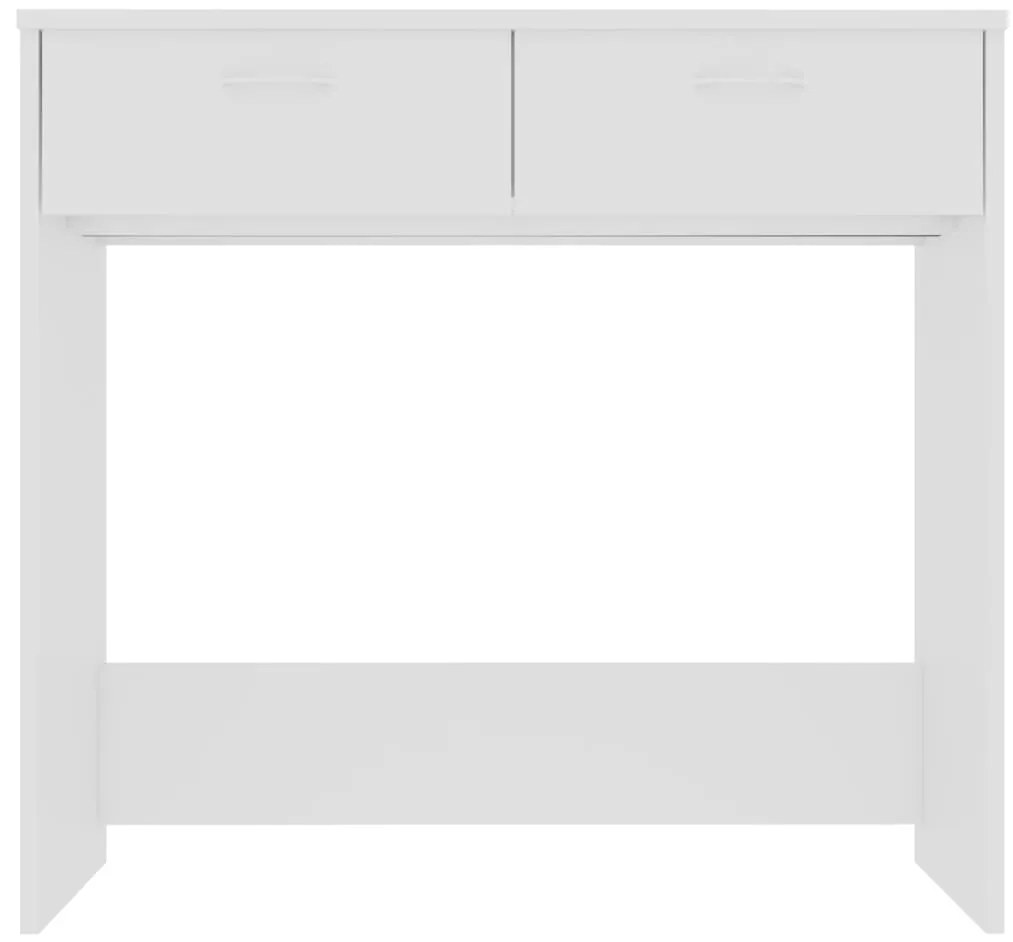 Secretária 80x40x75 cm derivados de madeira branco