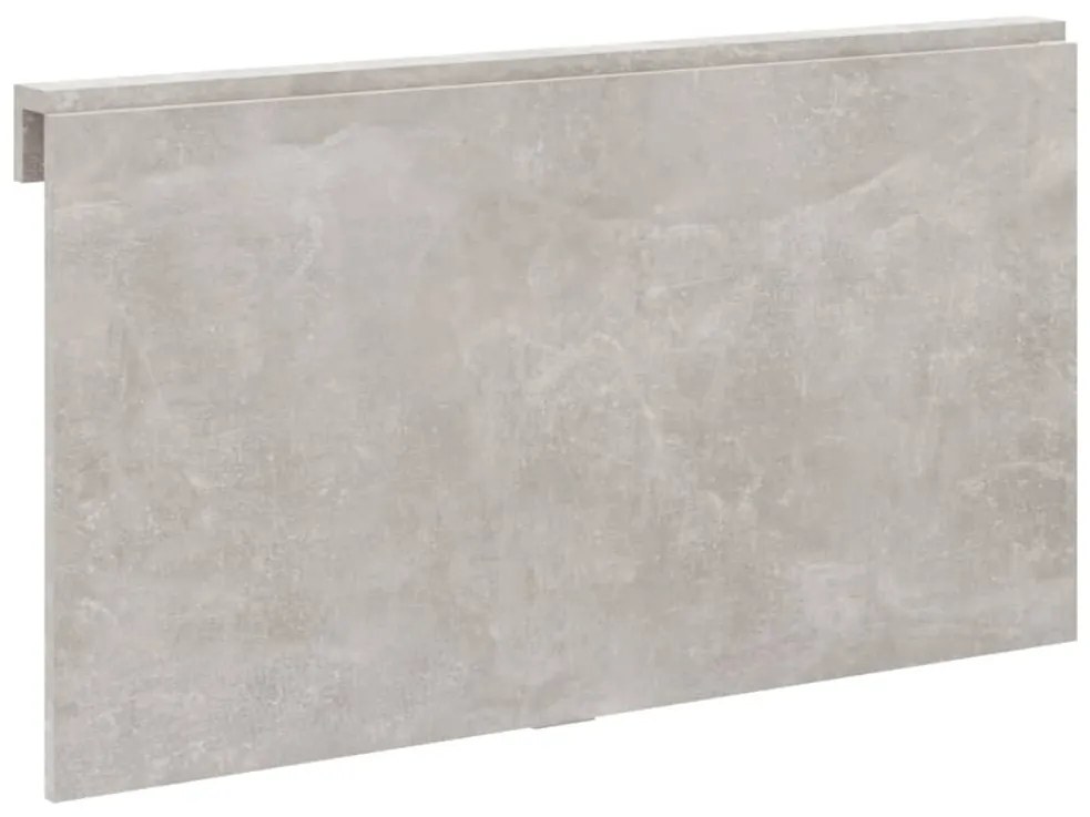 Mesa de parede dobrável derivados de madeira cinza cimento
