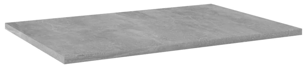 Prateleiras para estante 4 pcs derivados de madeira cinza
