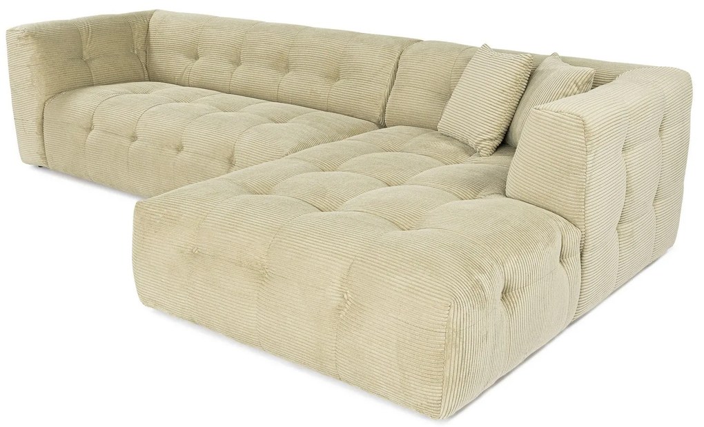 Sofá de Canto Cady – Verde – 300 x 150 cm