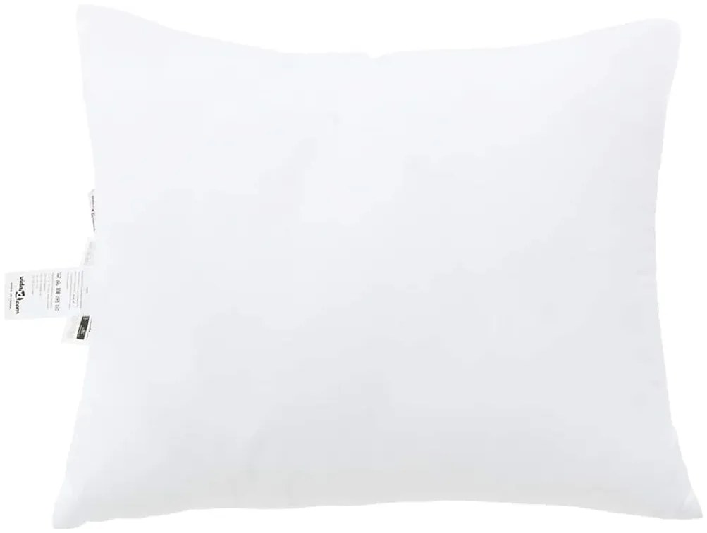Travesseiros 2 pcs Branco 60 x 70 cm 85gsm 100% poliéster