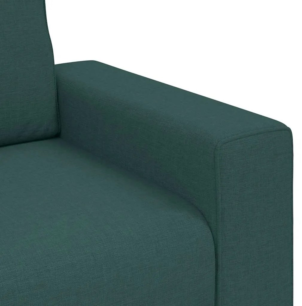 Poltrona 60 cm tecido verde-escuro