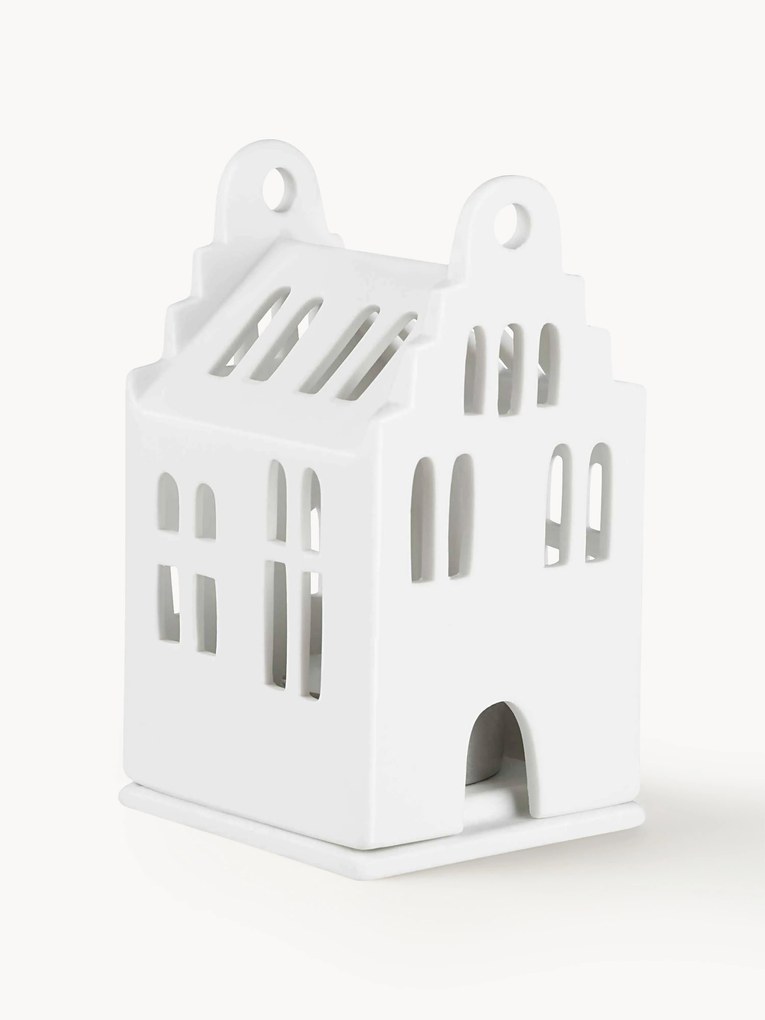 Suporte para velas em porcelana Living, Alt 11 cm