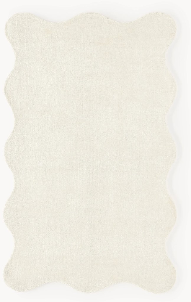 Tapete em fibra natural artesanal Wavy