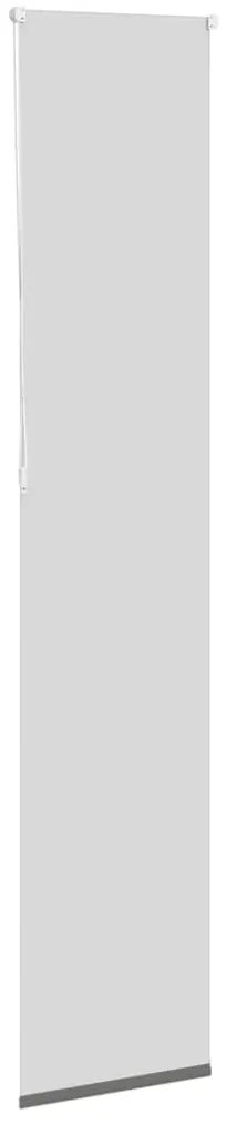 Persiana de enrolar 50x210 cm largura tecido 45,7 cm poliéster