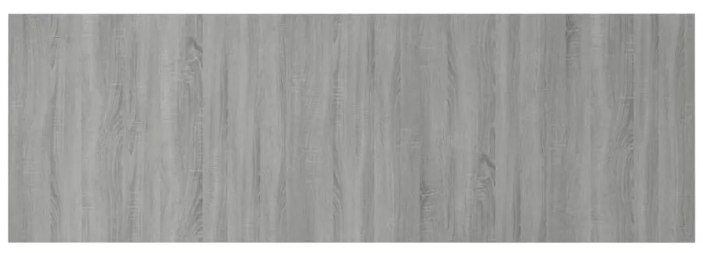 Cabeceira cama 240x1,5x80 cm derivados madeira cinzento sonoma