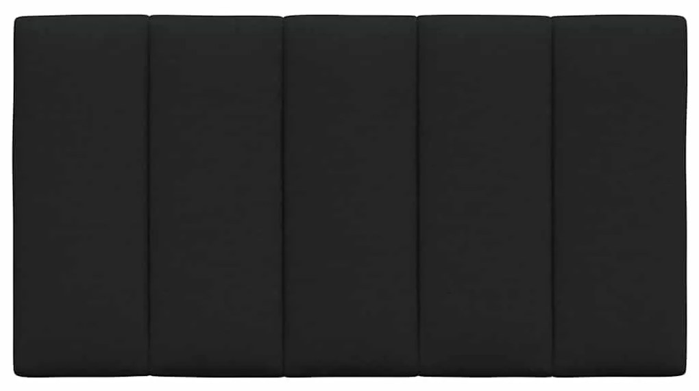 Almofadão de cabeceira 80 cm tecido preto