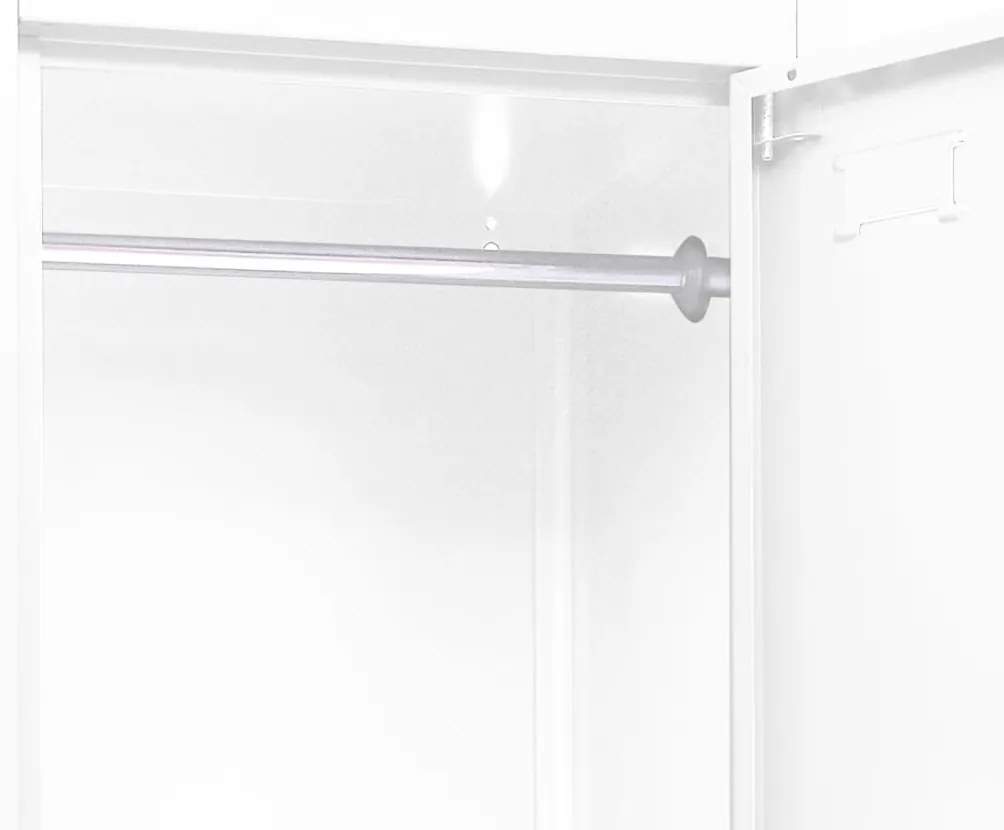 Cacifo 38x45x180 cm aço branco
