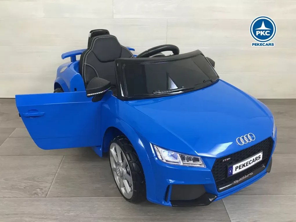 Carro elétrico para crianças AUDI TT RS 12V 2.4G AZUL