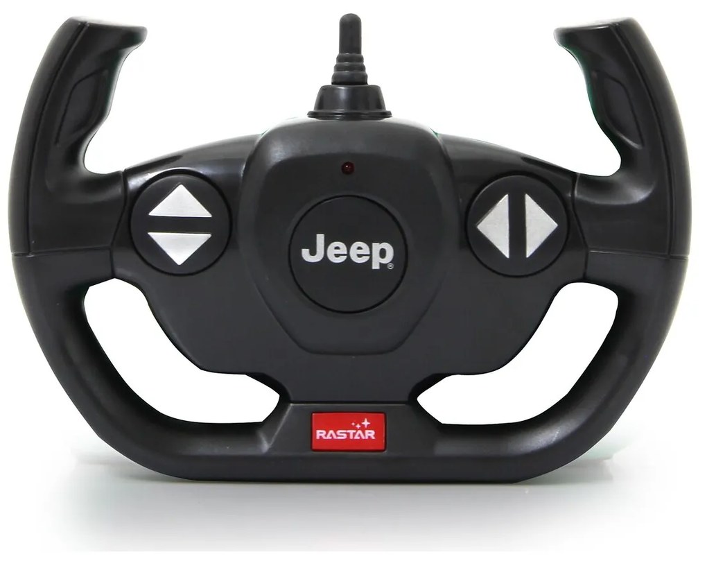 Carro telecomandado Jeep Wrangler JL 1:14 2,4GHz Portas manuais Preto