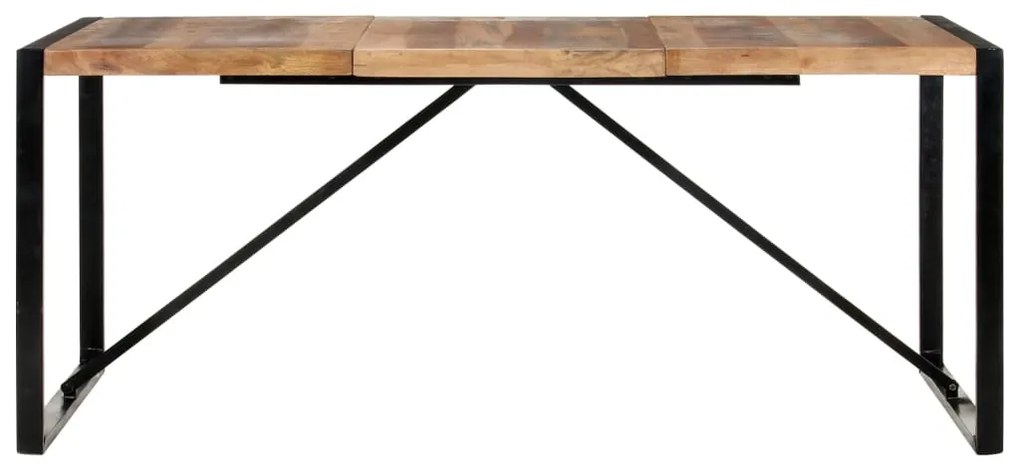 Mesa de jantar 180x90x75 cm madeira maciça