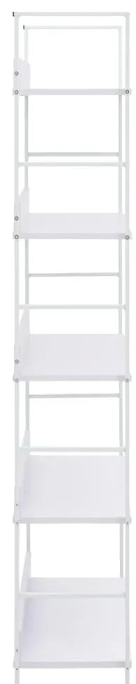 Estante com 5 prateleiras derivados de madeira branco