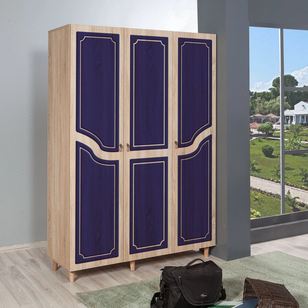 Roupeiro Mode – Carvalho Sonoma – 135x192x52 cm