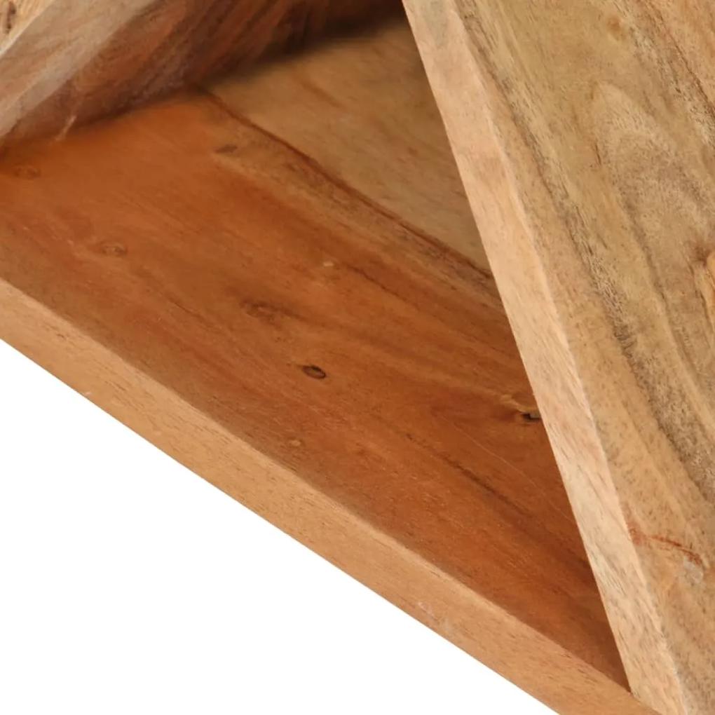 Mesa de apoio 35x35x55 cm madeira de acácia maciça