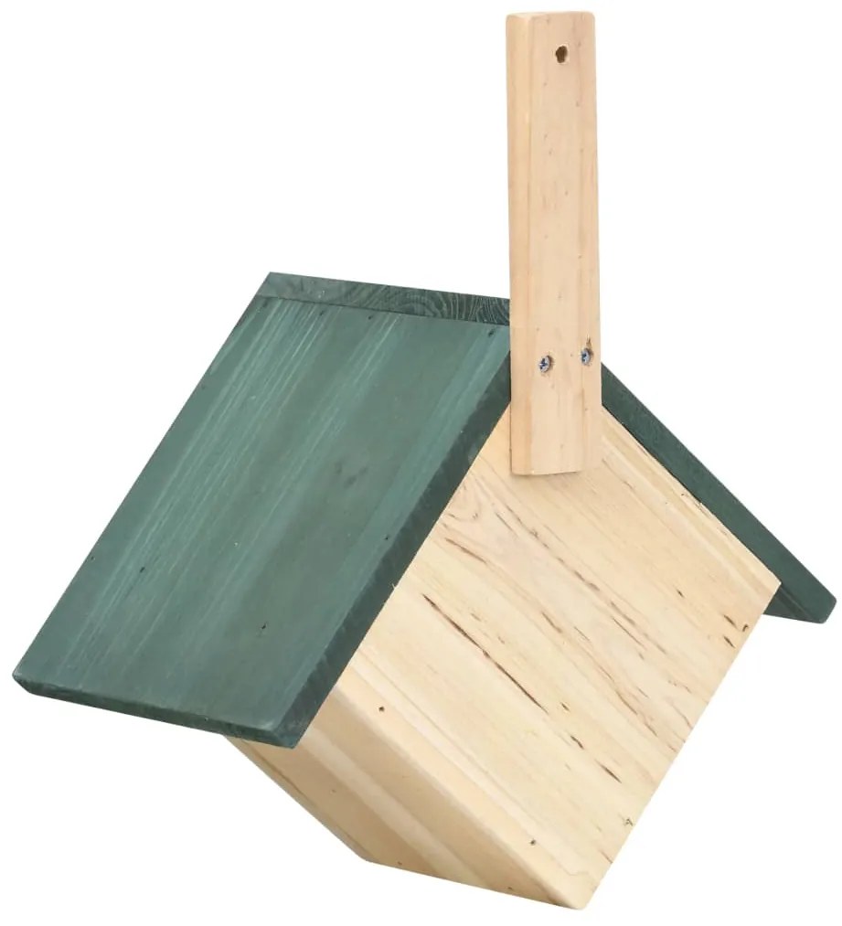 Casas para pássaros 4 pcs 24x16x30 cm madeira de abeto