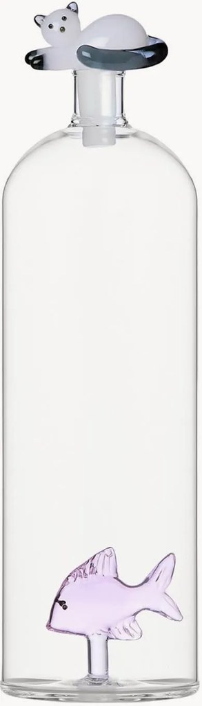 Jarro de vidro artesanal Tabby Cat, 1,5 L