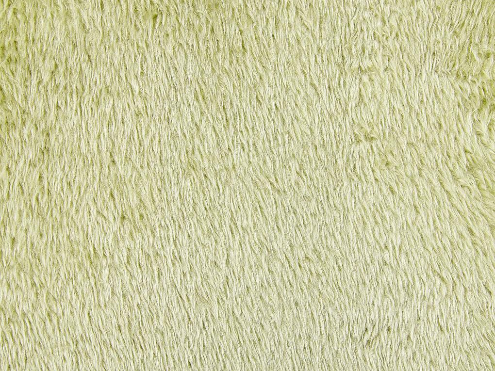 Conjunto de 2 almofadas decorativas verdes 45 x 45 cm PILEA Beliani