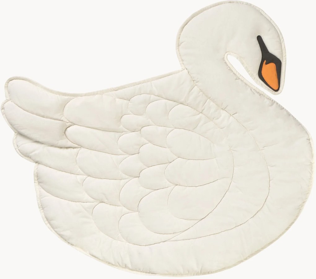 Tapete de brincar para crianças artesanal Swan Lake