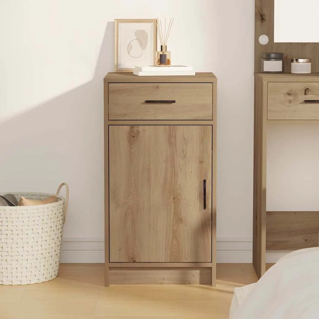 Sideboard vidaXL Artisan Carvalho 40x41x75 cm Madeira engenheirada