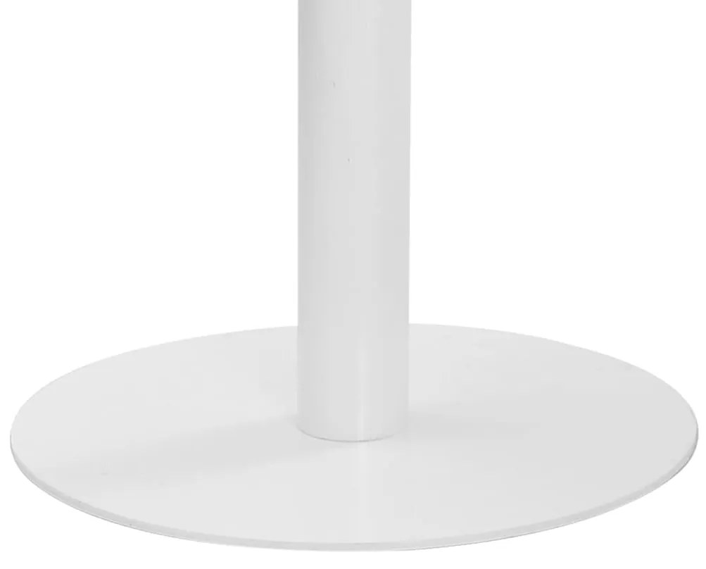Mesa bistrô 80x80 cm MDF castanho-claro
