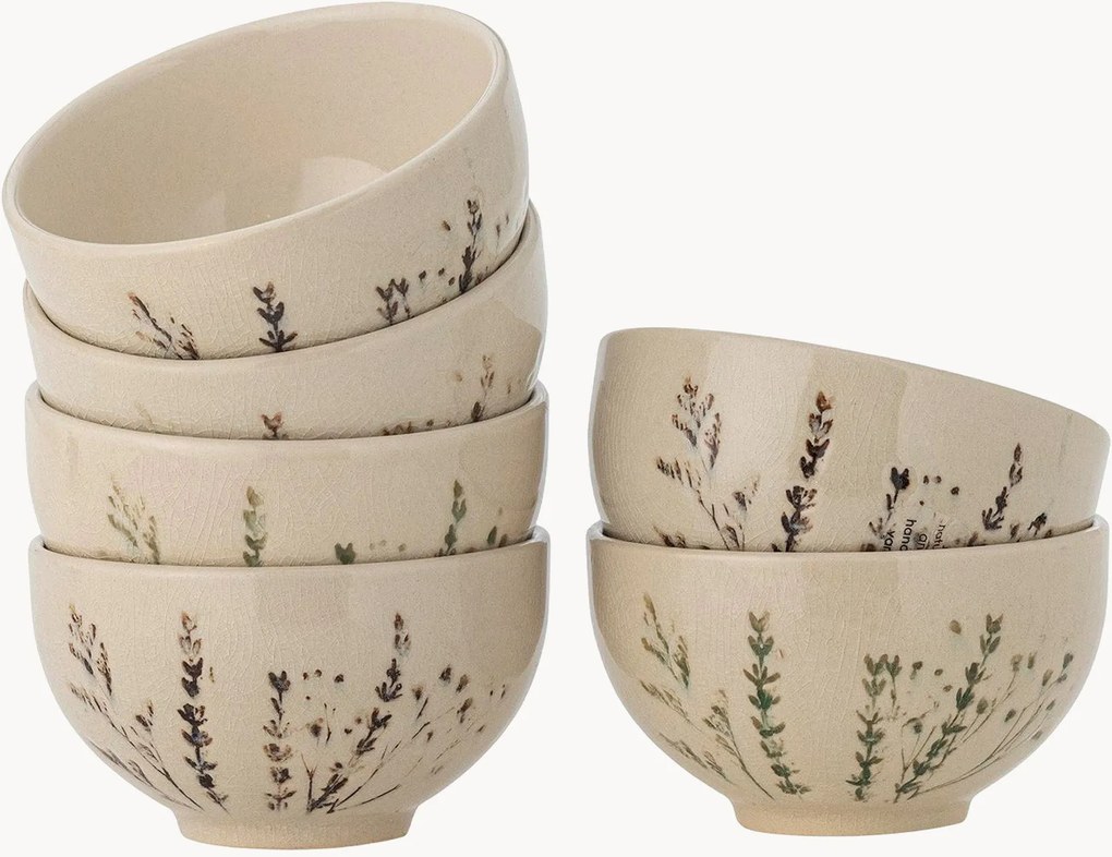 Taças pequenas artesanais Bea, conjunto de 6