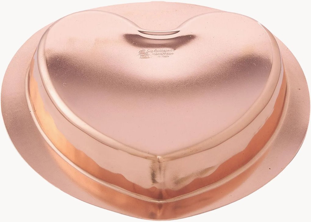 Forma de bolo em cobre Heart