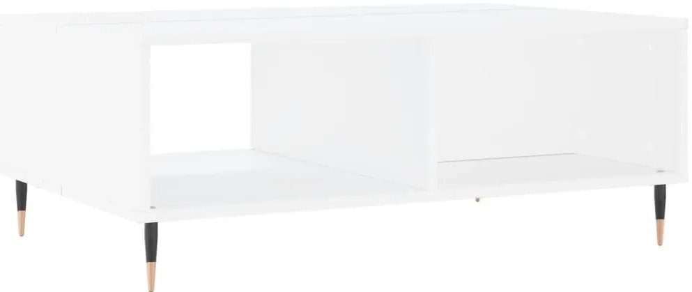 Mesa de centro 90x60x35 cm derivados de madeira branco