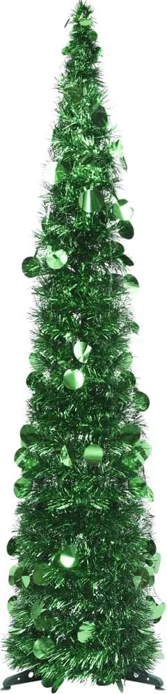 Árvore de Natal pop-up artificial 120 cm PET verde