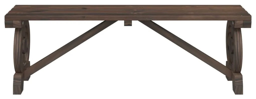 3 pcs conjunto de jantar p/ jardim madeira de abeto maciça
