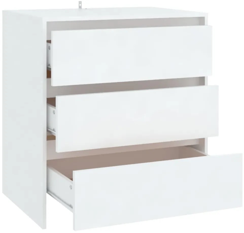 Aparador 70x41x75 cm derivados de madeira branco