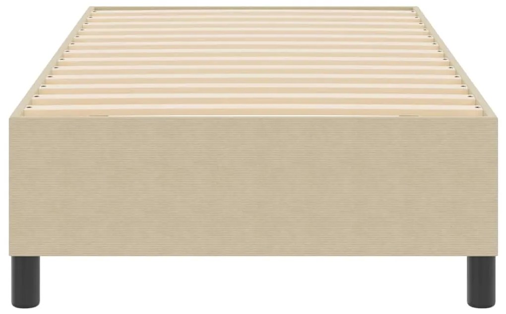 Cama Box vidaXL Verde Claro Cinza 90x200 cm em Tecido de Corduroy