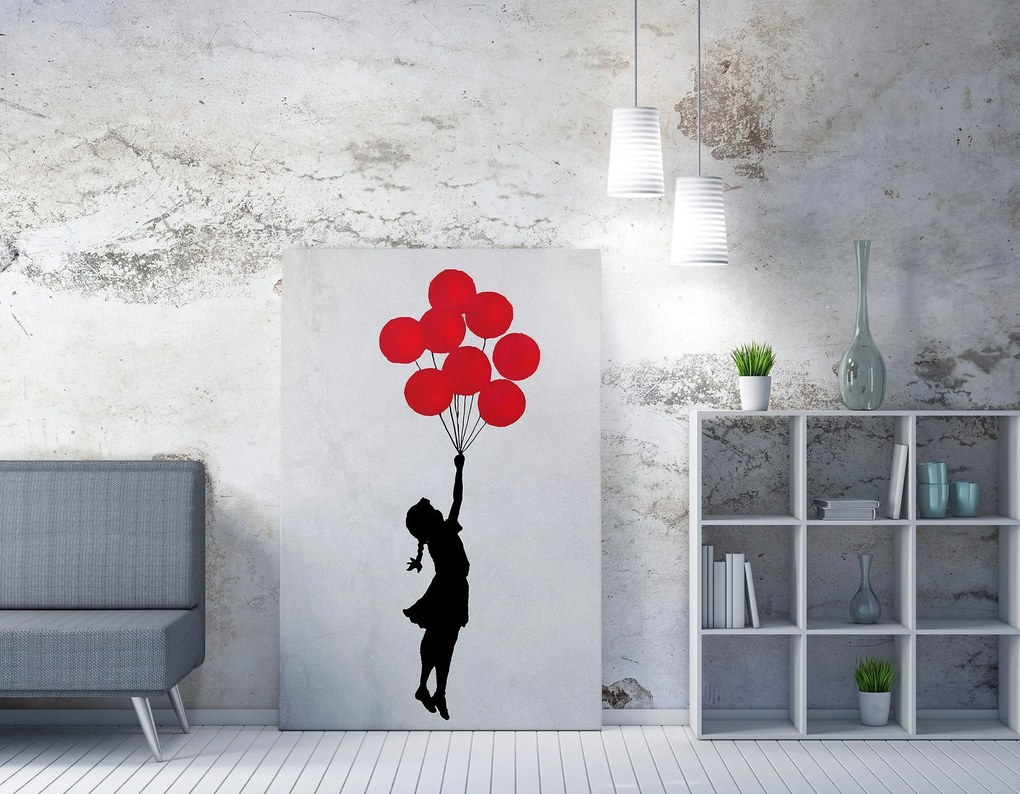 Pintura Decorativa em Tela WY63 – Multicolor – 50 x 70 cm