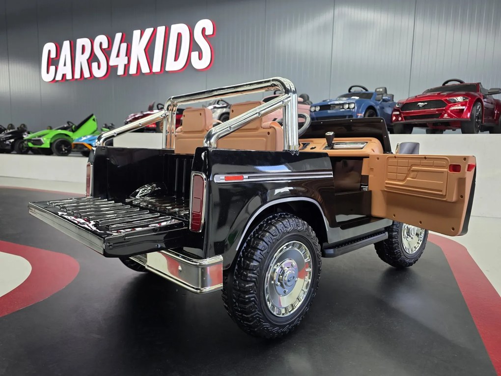 Carrinha Infantil bateria 24V Ford F-150 Classica, 2 Lugares, pneus EVA Preta