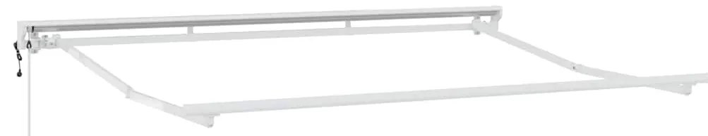 Toldo Retrátil Manual Azul Marinho 250x200 cm Poliéster